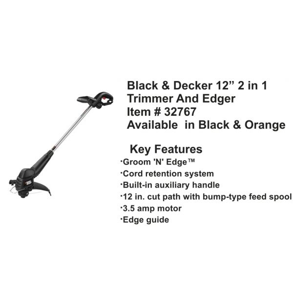 Black and Decker ST4500 - 12 Trimmer /Edger 