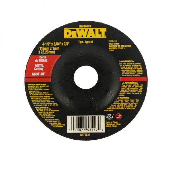 4 1 2 metal shop cutting discs