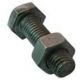 BOLT & NUT 1/2 X 10