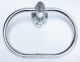 TOWEL RING OVAL CHROME BAR