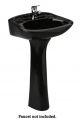 BASIN & PEDESTAL FV FERRARA BLACK E211-NE