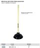 RUBBER PLUNGER TOILET IMACASA 6