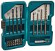 BIT SET DRILL & DRIVER MAKITA 17PC #D-45836