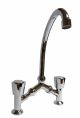 TAPS MIXER KITCHEN SWS GOOSENECK FLORA FL12