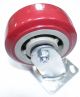 CASTORS SWIVEL NYLON RED 100KG 4