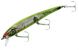 FISHING LURES BOMBER BSW16AXS1CH SILVER & GREEN